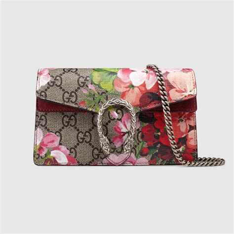 Gucci Dionysus GG Blooms Super Mini Bag 